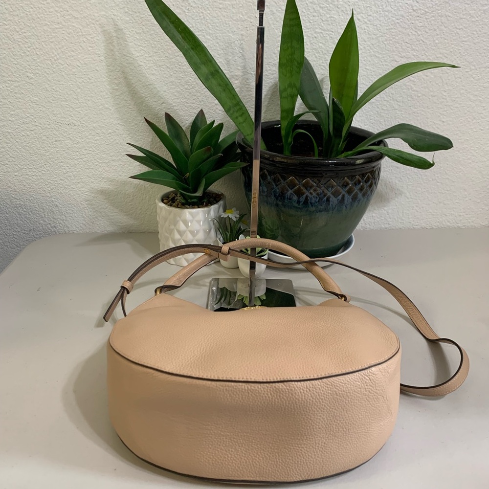 ππ Tory Burch Hobo Crossbody Or Shoulder Pink leather Bag - Picture 5 of 10